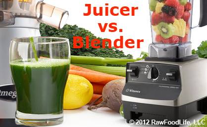 Which Should I Buy First - a Juicer or Blender? - RawFoodLife, LLC