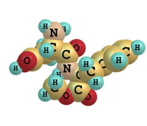 30996991 - aspartame molecule